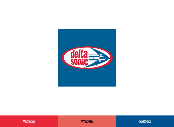 Delta Sonic brand color palette