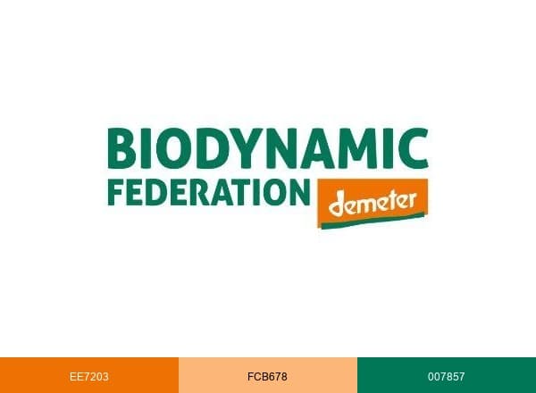 Biodynamic Federation Demeter International brand color palette