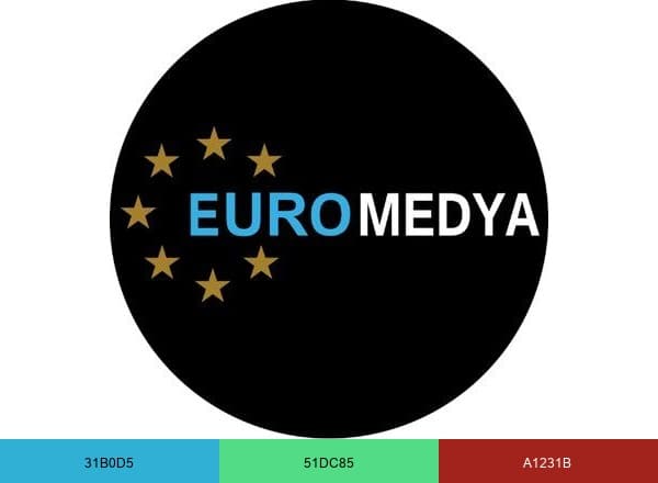 Euromedya brand color palette