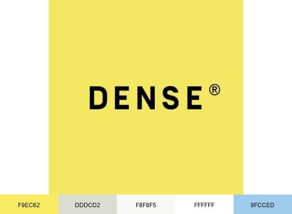 Dense Hair Experts brand color palette