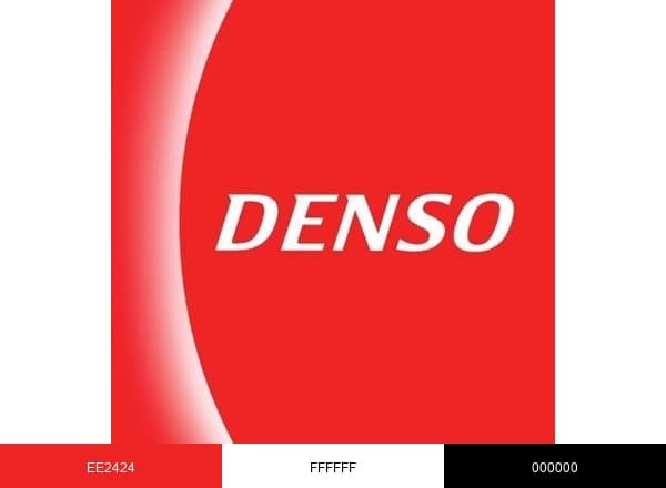 Denso Auto Parts brand color palette