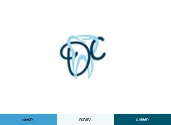 Dental Cosmetic brand color palette