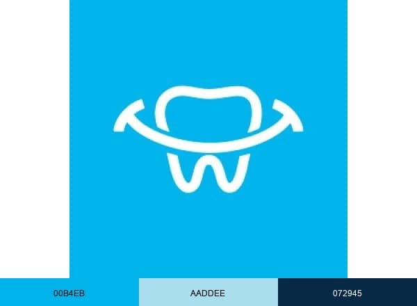 Dental Signature brand color palette