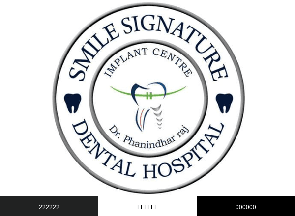 Smile Signature Dental Hospital & Implant Centre brand color palette