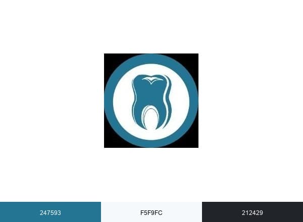 Dentistry Elevated brand color palette
