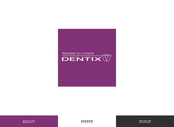 Clínicas Dentix Colombia brand color palette