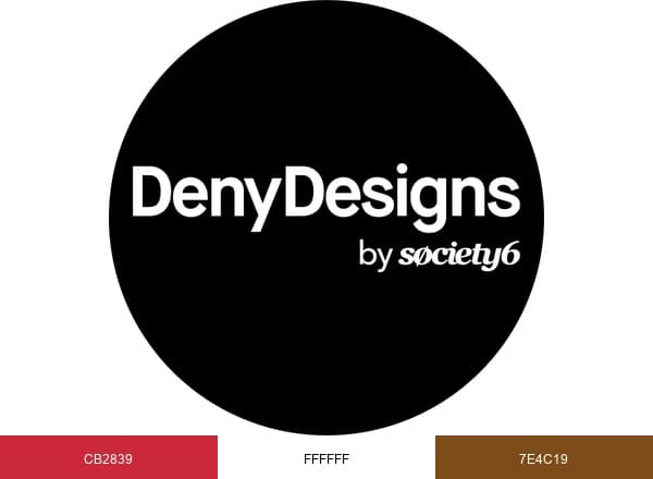 Deny Designs brand color palette