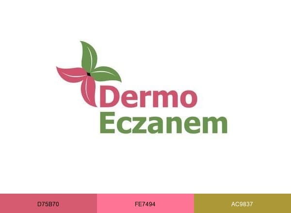 Dermo Eczanem brand color palette