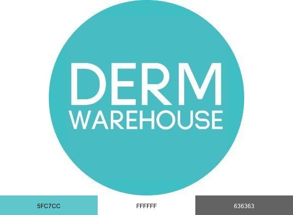 DermWarehouse brand color palette