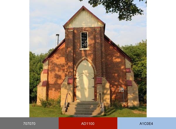 Desboro Music Hall brand color palette