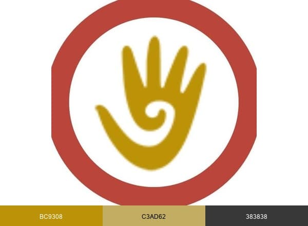 Desert Hand Therapy brand color palette