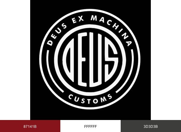 Deus Ex Machina Motorcycles brand color palette
