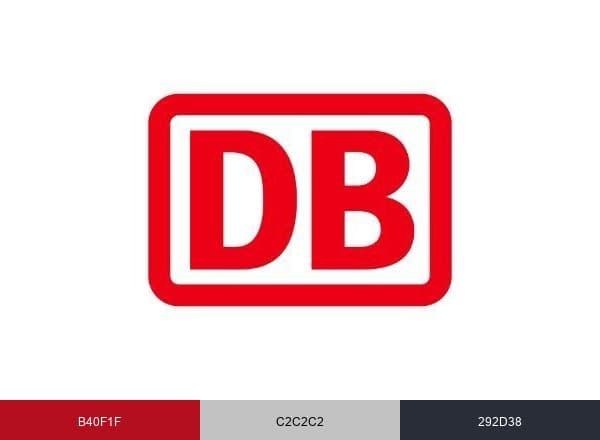 Deutsche Bahn AG brand color palette