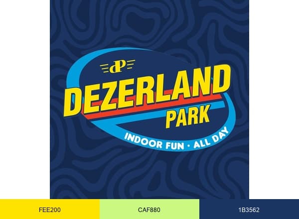 Dezerland Park Orlando-Official brand color palette