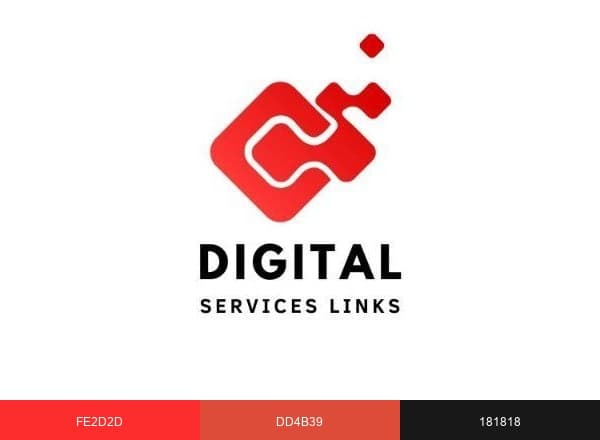 Digital Service Links brand color palette