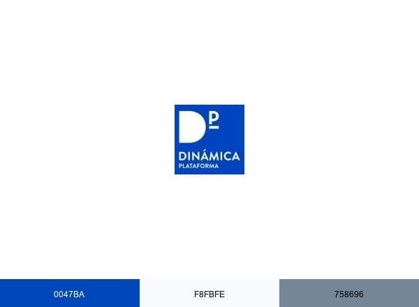 Dinámica Plataforma brand color palette