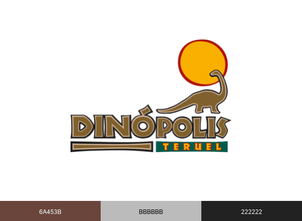 Dinópolis Teruel brand color palette