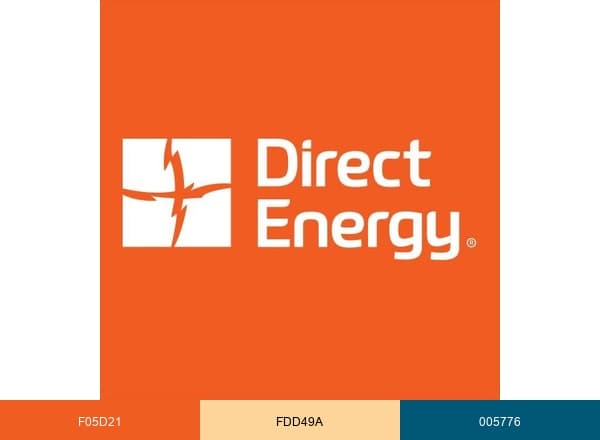 Direct Energy brand color palette