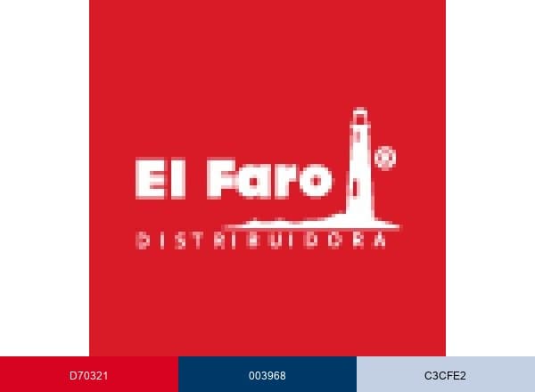 Distribuidora El Faro brand color palette
