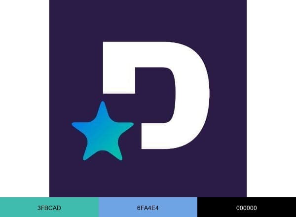 DIVEIN.com brand color palette
