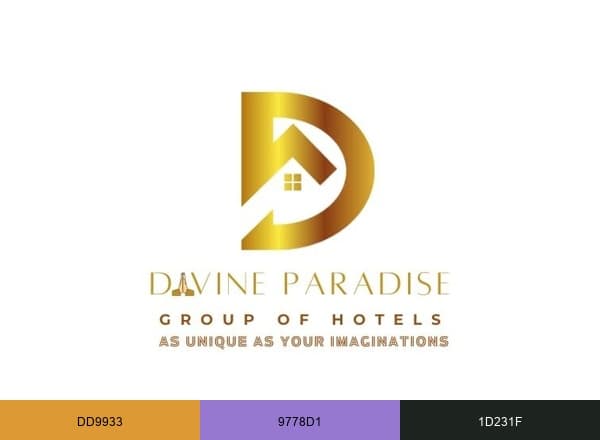 Divine Signature Stays Group of Hotels brand color palette