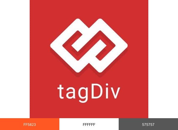 tagDiv brand color palette