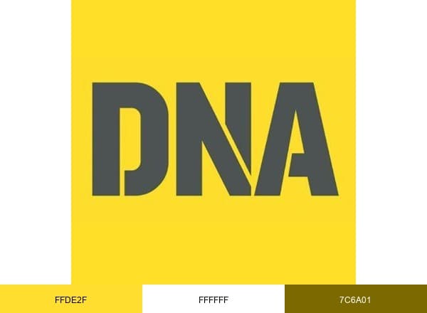 DNA brand color palette