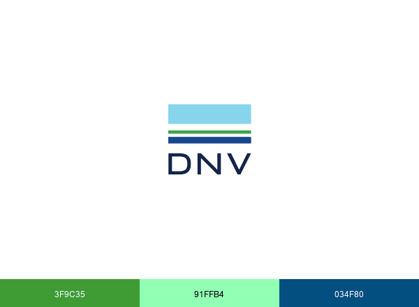 DNV brand color palette