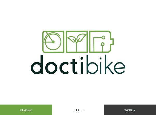 Doctibike brand color palette