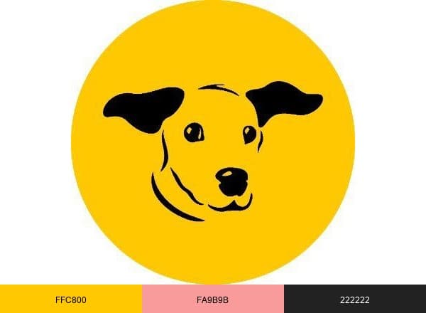 Dogs Trust Ireland brand color palette