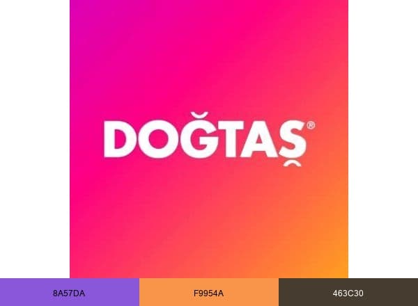Doğtaş brand color palette