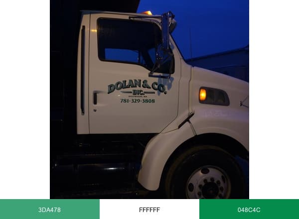 Dolan and Company brand color palette