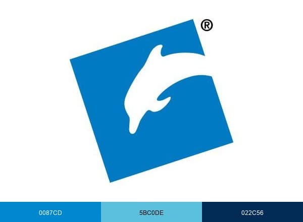 Dolphin Imaging & Management Solutions brand color palette