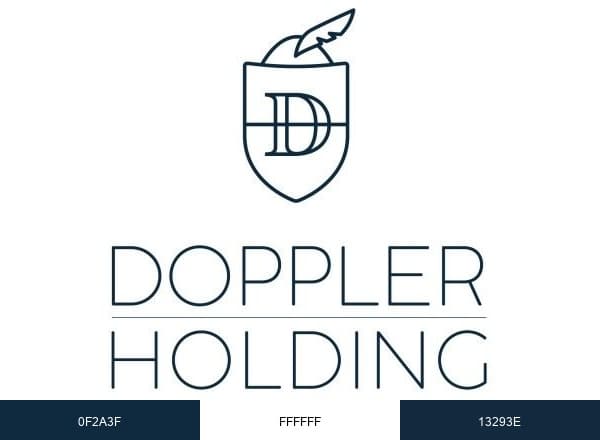 Doppler Holding brand color palette
