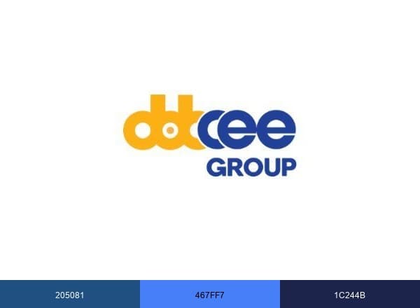 Dotcee Group brand color palette