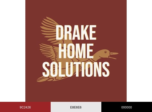 Drake Home Solutions brand color palette
