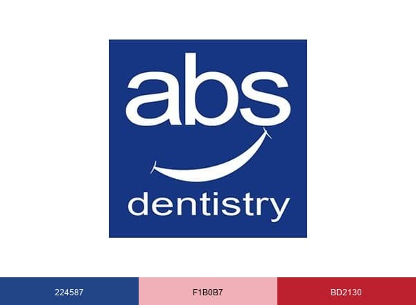 A Beautiful Smile Dentistry brand color palette
