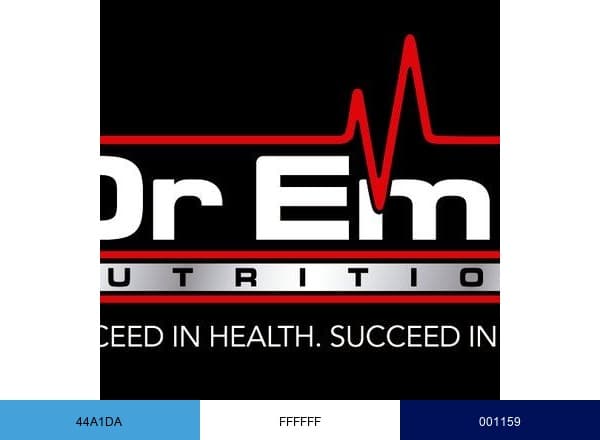 Dr. Emil Nutrition brand color palette