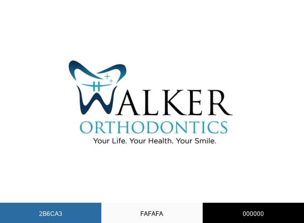 Walker-Ortho brand color palette