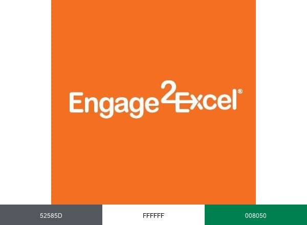 Engage2Excel brand color palette
