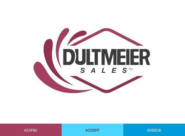 Dultmeier Sales brand color palette