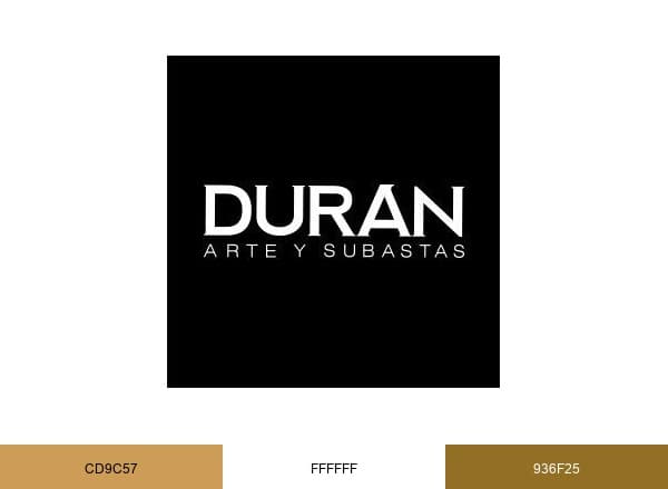 Durán Arte brand color palette