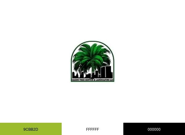 Casino Tree Service and landscaping LLC brand color palette