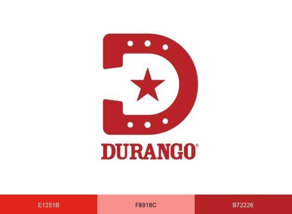 Durango Boots brand color palette