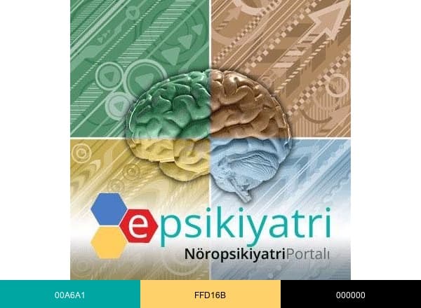 e-Psikiyatri brand color palette
