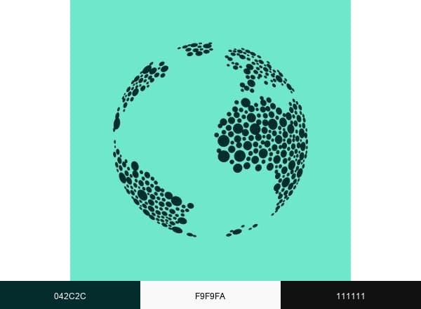 The Earthshot Prize brand color palette
