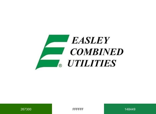 Easley Utilities brand color palette