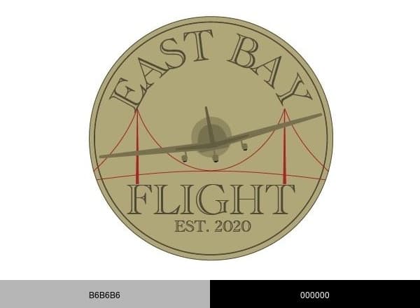 East Bay Flight brand color palette