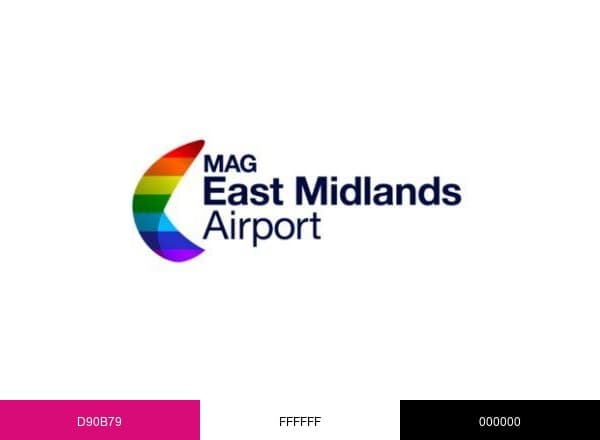East Midlands Airport brand color palette