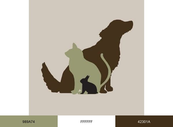 East Padden brand color palette